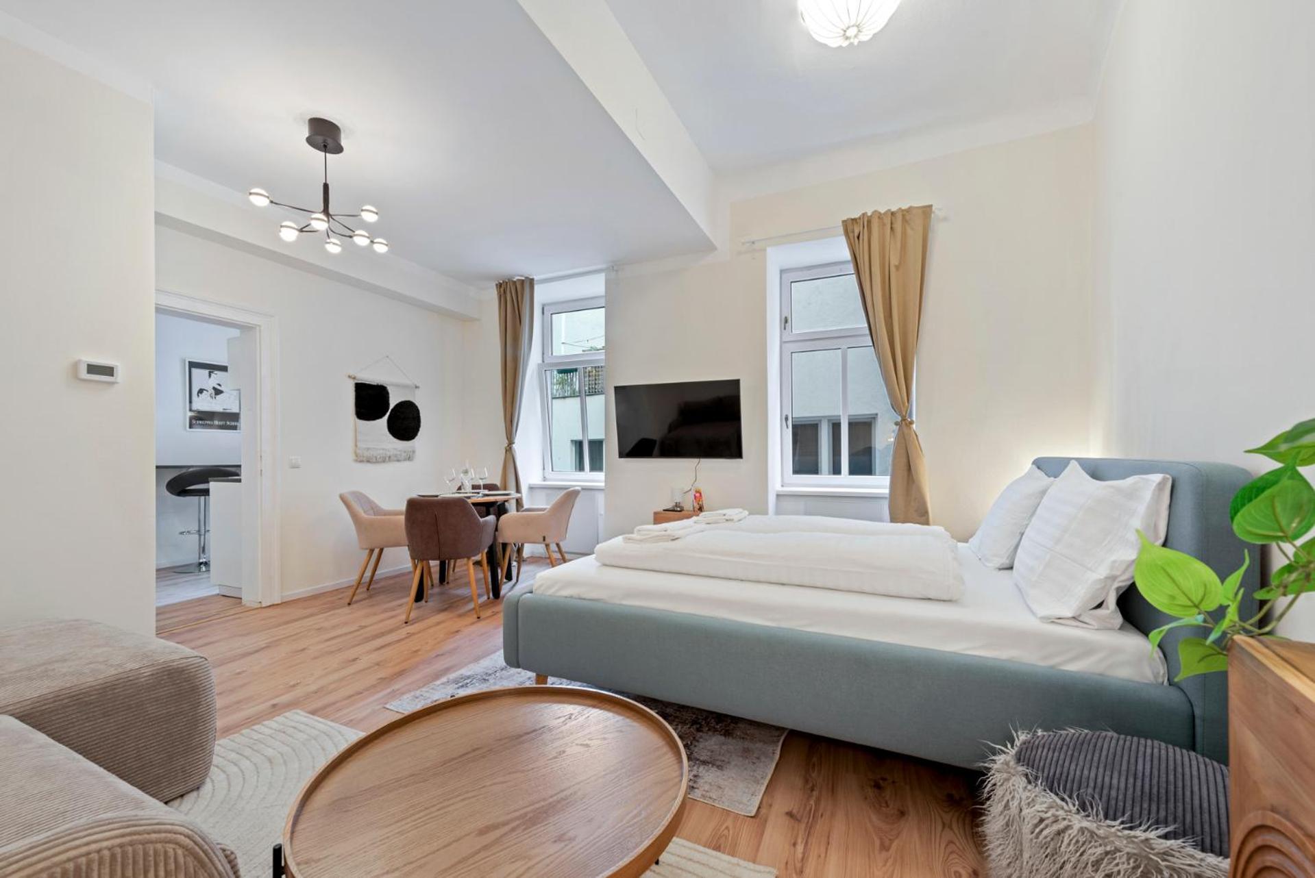 Cozy City Apartment - 15 Min To City-Centre - Contactless 24H Check-In فيينا المظهر الخارجي الصورة