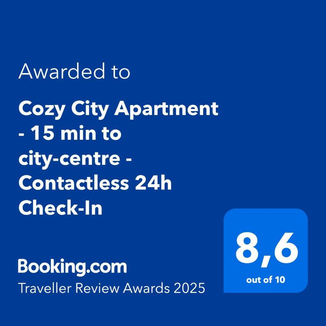 Cozy City Apartment - 15 Min To City-Centre - Contactless 24H Check-In فيينا المظهر الخارجي الصورة